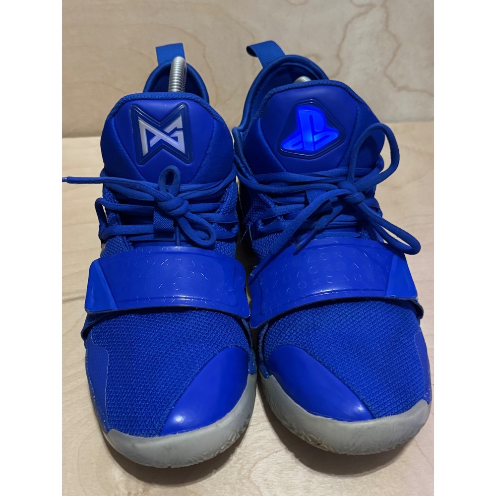 Nike PG 2.5 PlayStation Royal Blue Basketball Shoes BQ8388-900 Mens Size 9